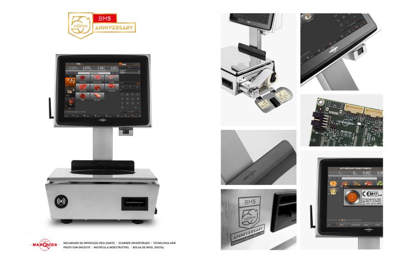 Balanças Marques lança BM5 50 Anos