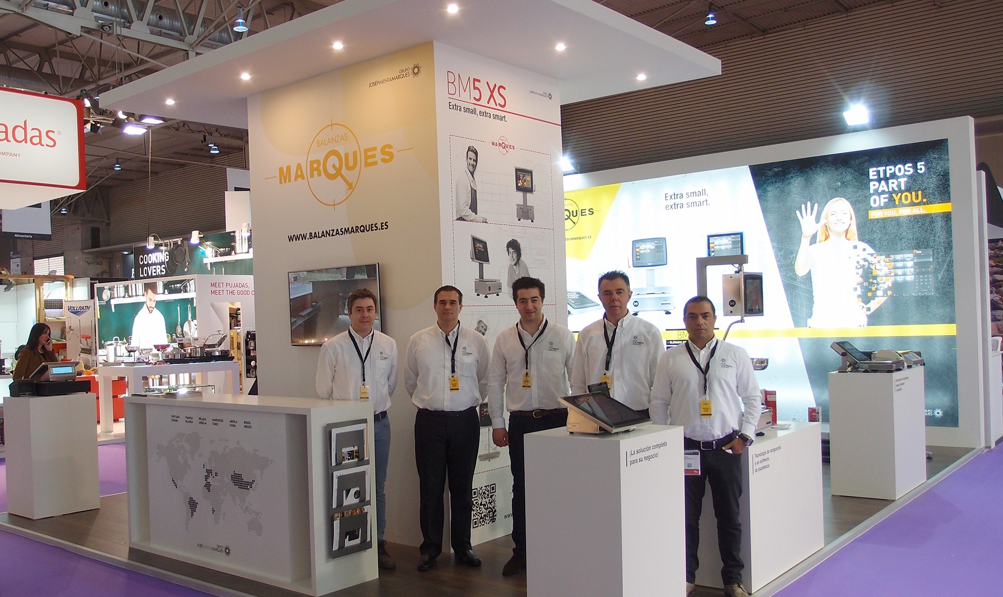 La apuesta en Alimentaria fue un triunfo para Balanzas Marques