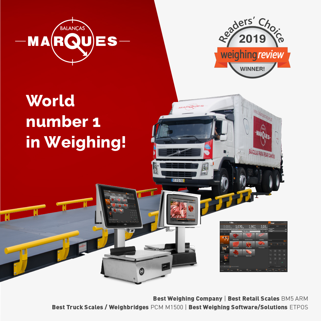 Balanças Marques elected the best weighing company in the world
