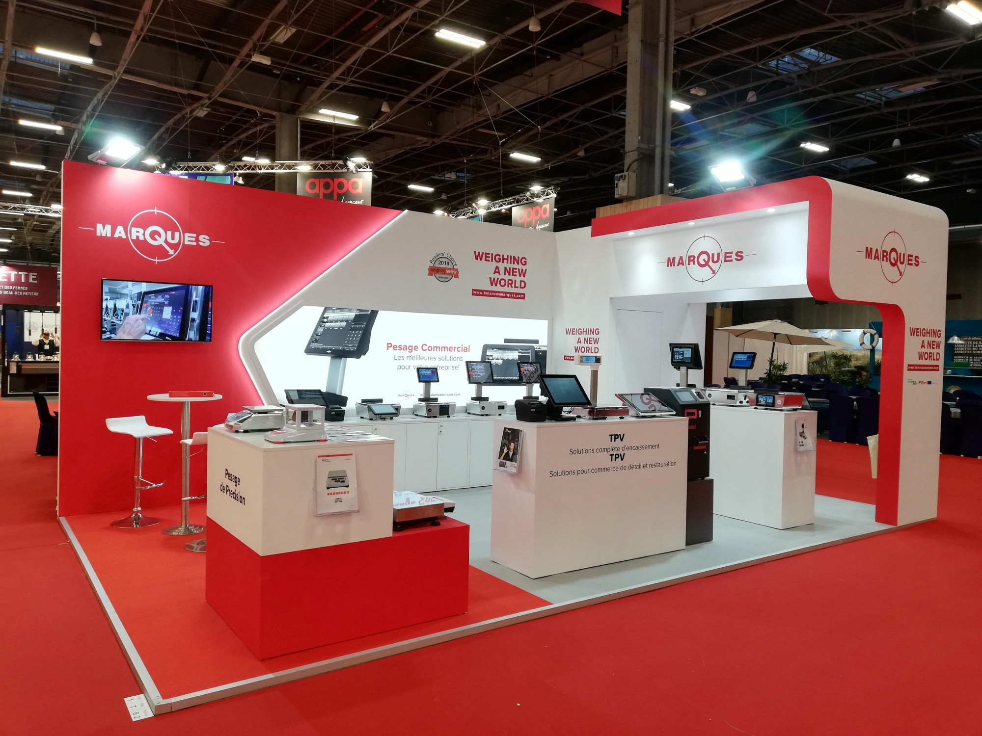 Balanças Marques a ambos lados del Atlántico