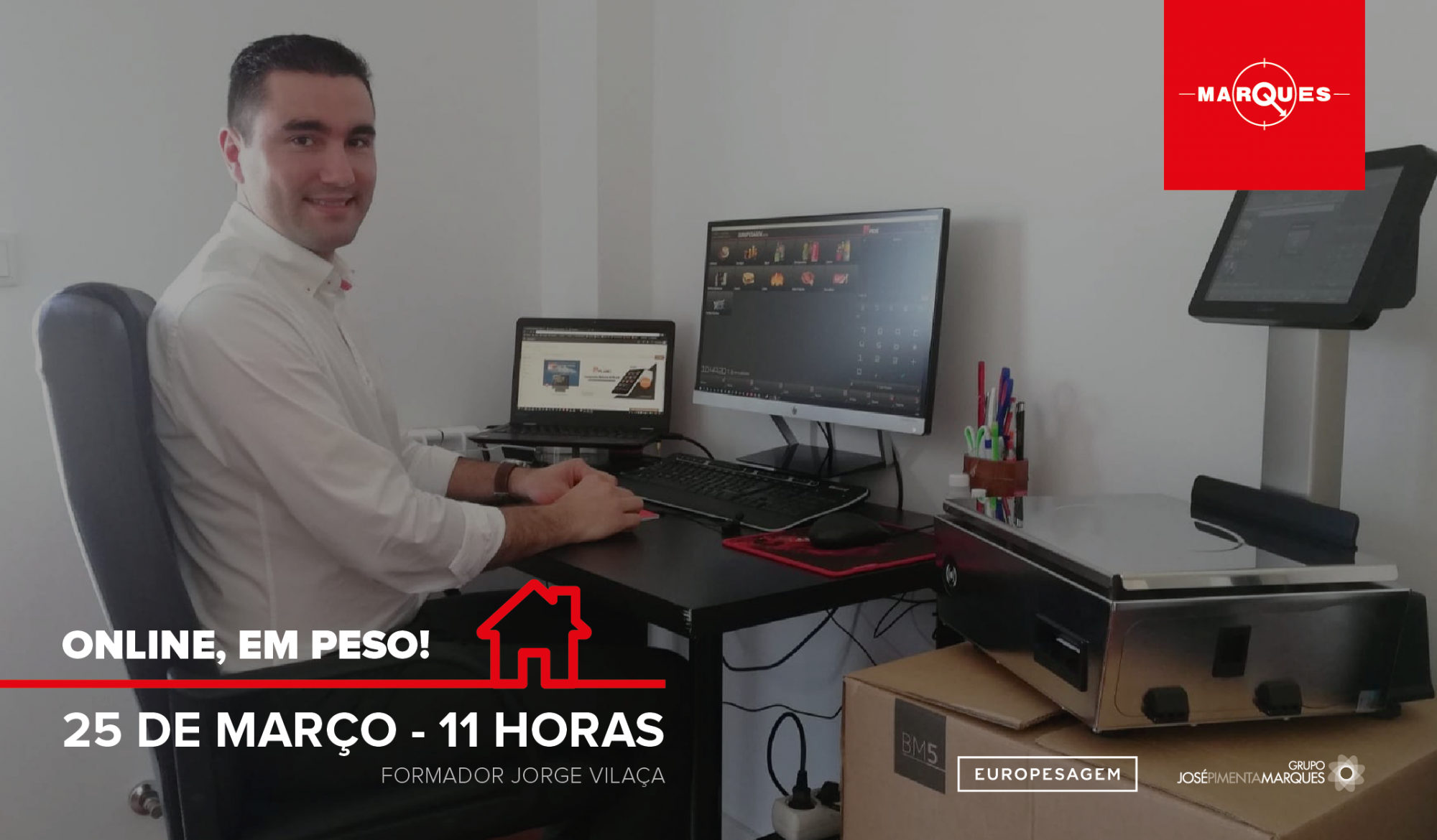 Balanças Marques adapta-se à realidade  Covid-19 e aposta na formação online