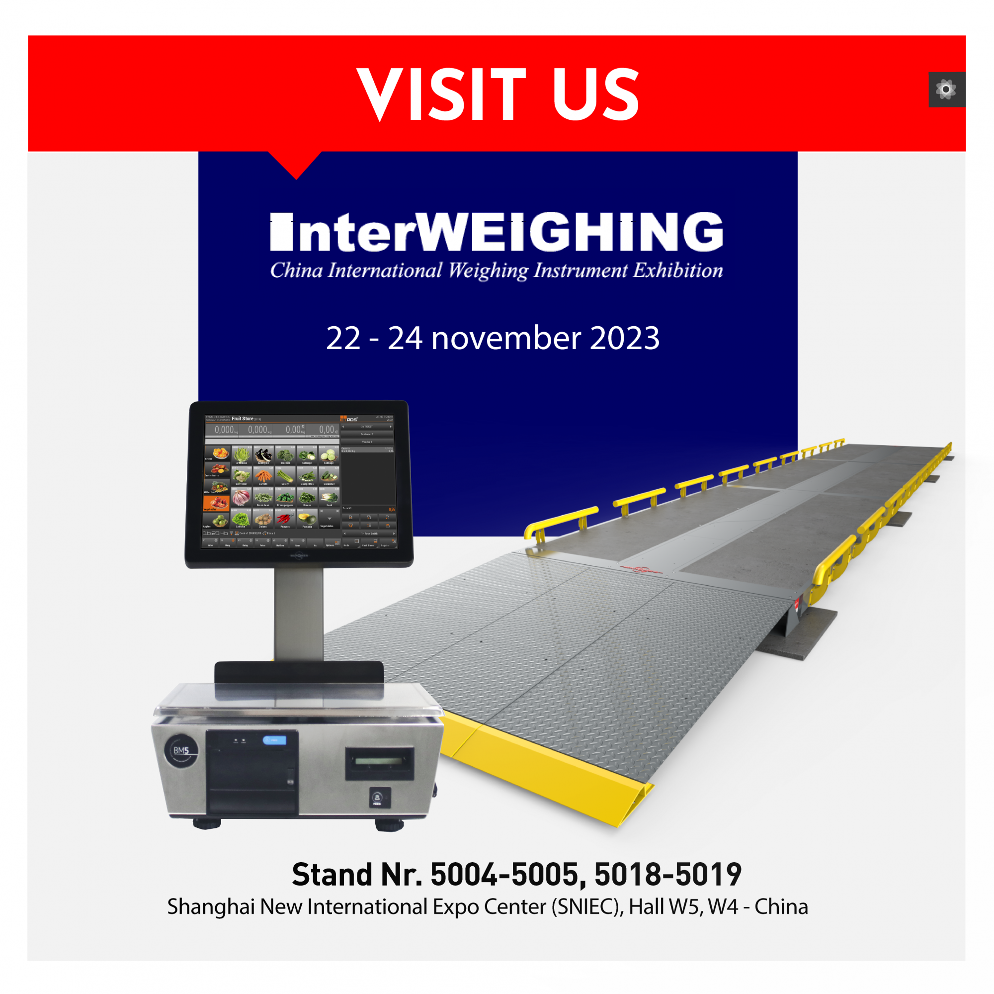 Balanças Marques participa na maior feira mundial de pesagem